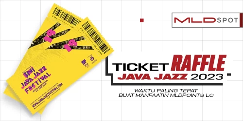 MLDSPOT Ticket Raffle Jakarta International BNI Java Jazz Festival 2023